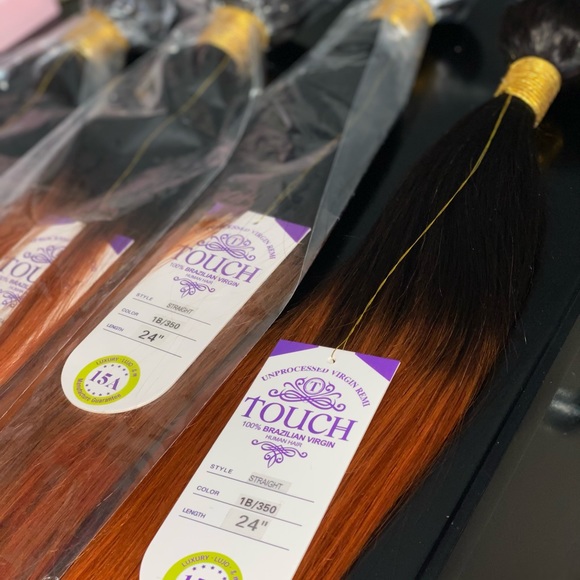 15A 22” 22” 24” 24” 1B/ 350 Bundles Of Hair - Picture 6 of 6